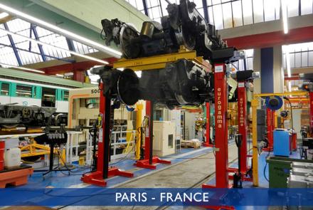 Sollevatori per carrelli